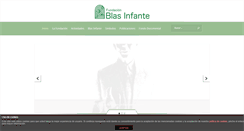 Desktop Screenshot of fundacionblasinfante.org